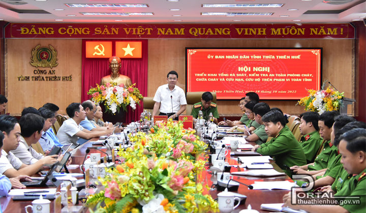 Thừa Thiên Huế: Tăng cường công tác phòng cháy, chữa cháy trên địa bàn tỉnh